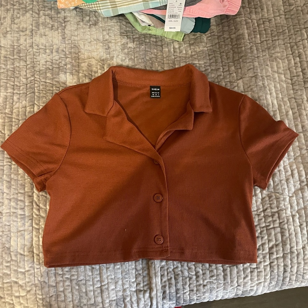 Button-up Tee